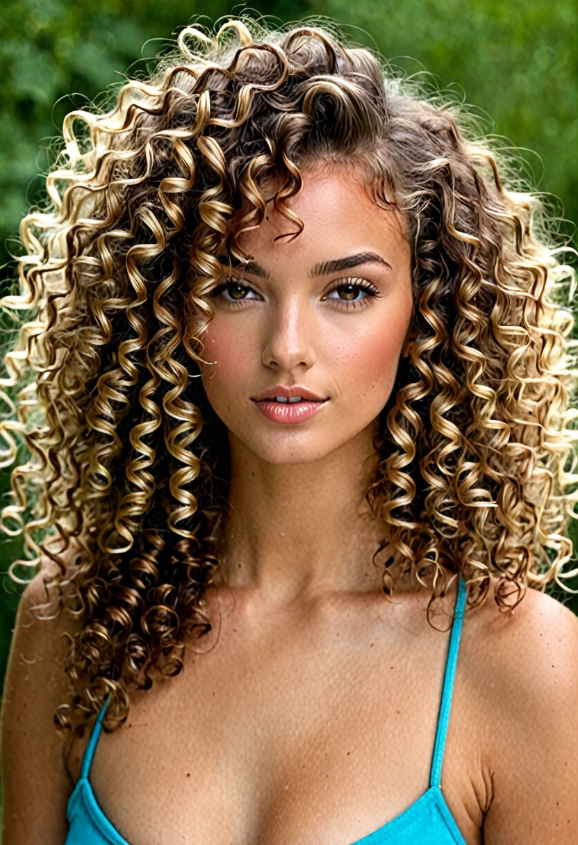 curly hottie