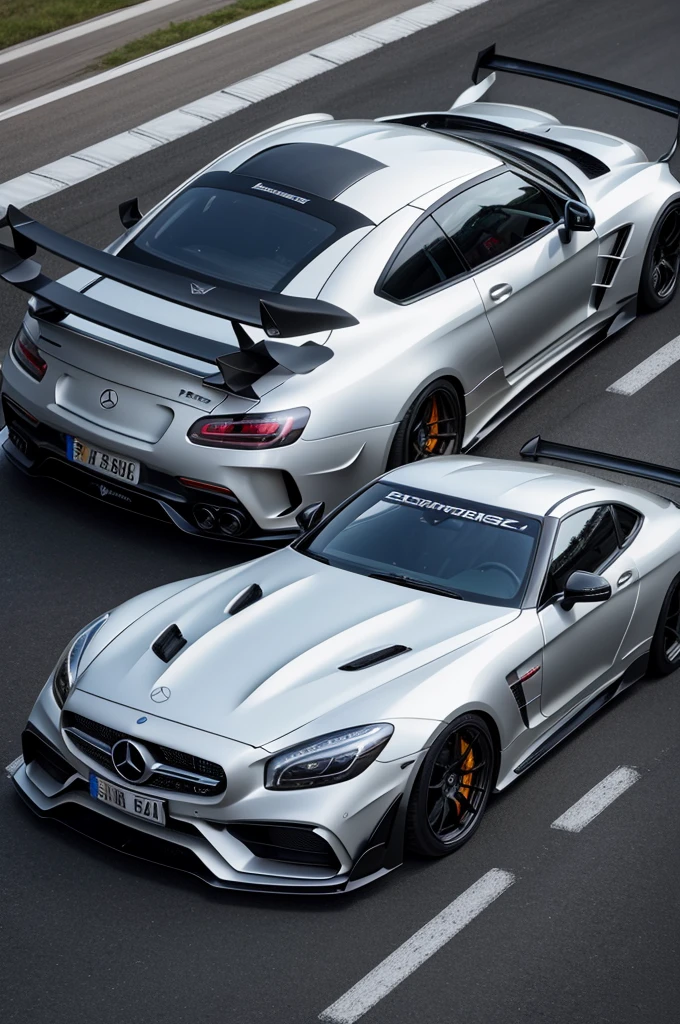 SUPERCAR MERCEDES BENS GTR V12