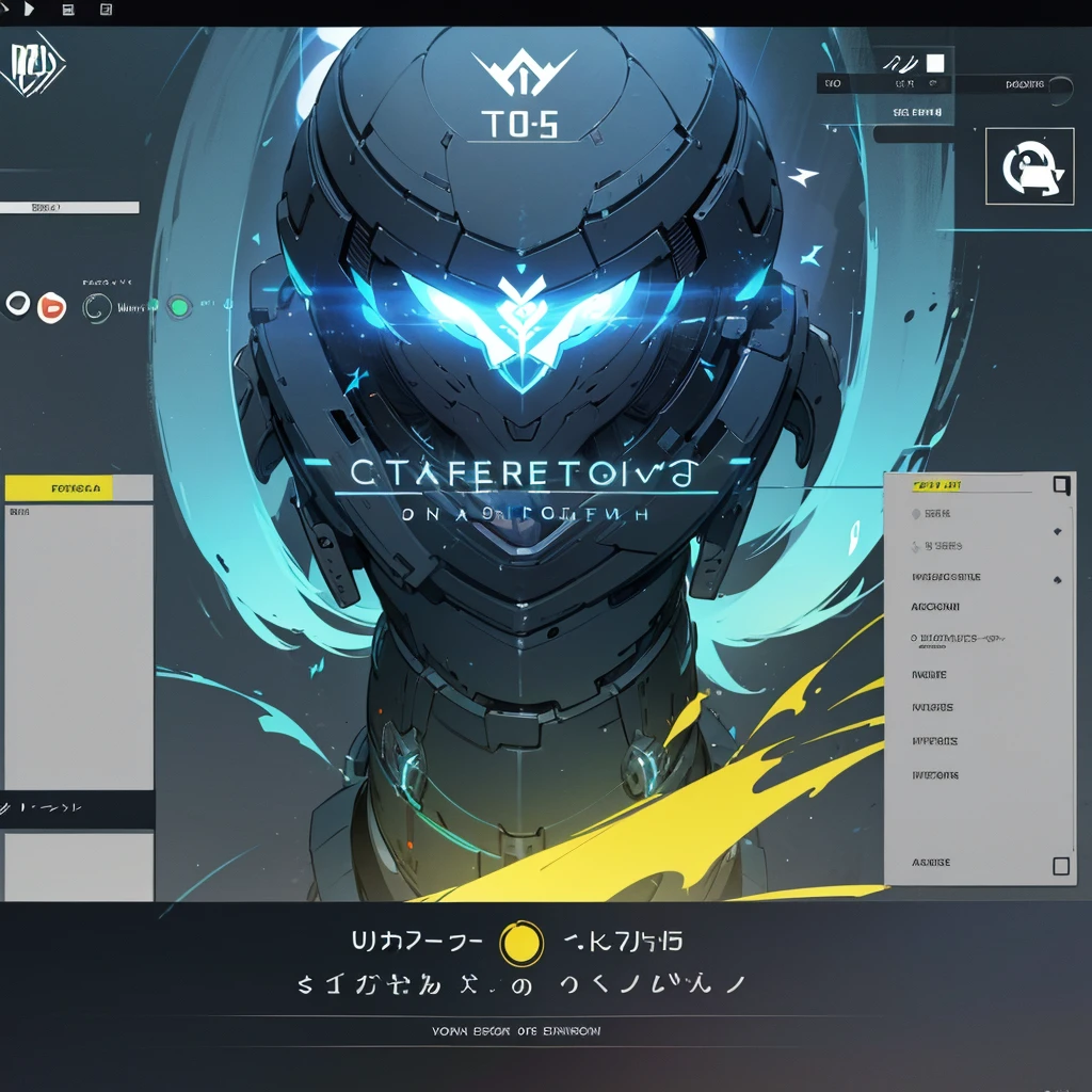 Main subject: Calcharo level progress screen, showing the increase in power.Background: game interface, maybe with the upgrade menu or character status screen.colors: Greens and blues for an effect of progress and growth.Text Elements: "Maximum level!" ou "Power Up!" in big letters, maybe with an up arrow icon.Visual Styles: Clean and focused game interface.Graphics/illustrations: Progress Bars, power icons and stat numbers.composition: Interface at the center, with surrounding or overlapping text elements.Efeitos: Glows around progress bars and icons.emotions/feelings: Satisfaction and achievement.Reference Images: Thumbnails de tutoriais de upgrades e guias de jogos.