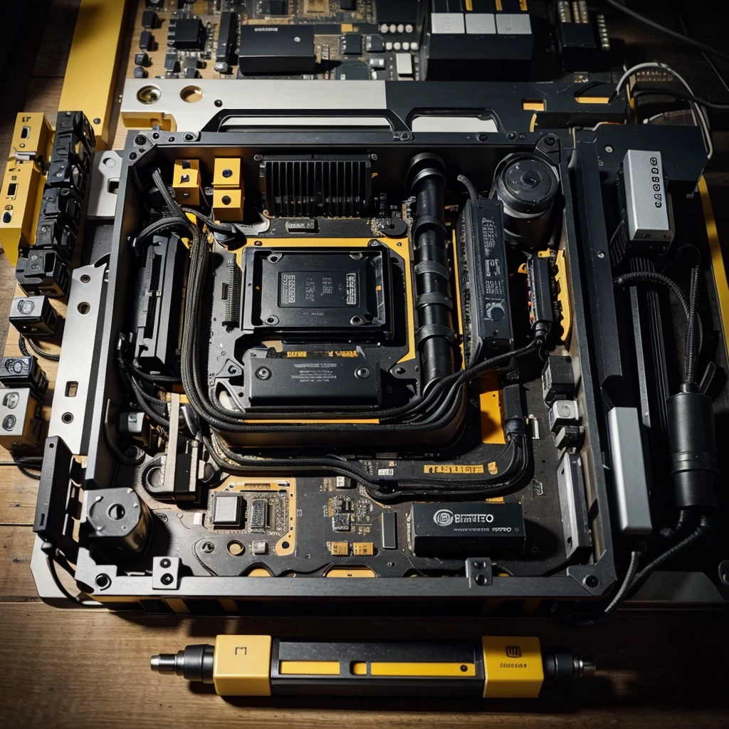 The main parts of the computer (motherboard, cpu, gpu, etc.) in the spotlight.A simple background, maybe a work table or a wooden surface.Use vibrant colors like blue, red and green for the parts, com um fundo neutro."PC of $800" in large, eye-catching text, possibly in yellow or orange.Visual Styles: Clean and Modern Style, focused on the clarity of components.Realistic images of parts, perhaps with small icons indicating the price.composition: Parts arranged in an organized manner, with text at the top or bottom.Efeitos: Light shadow and subtle sparkles to highlight components.Curiosity and interest in technology.Reference Images: Thumbnails of PC building videos and hardware reviews on YouTube.