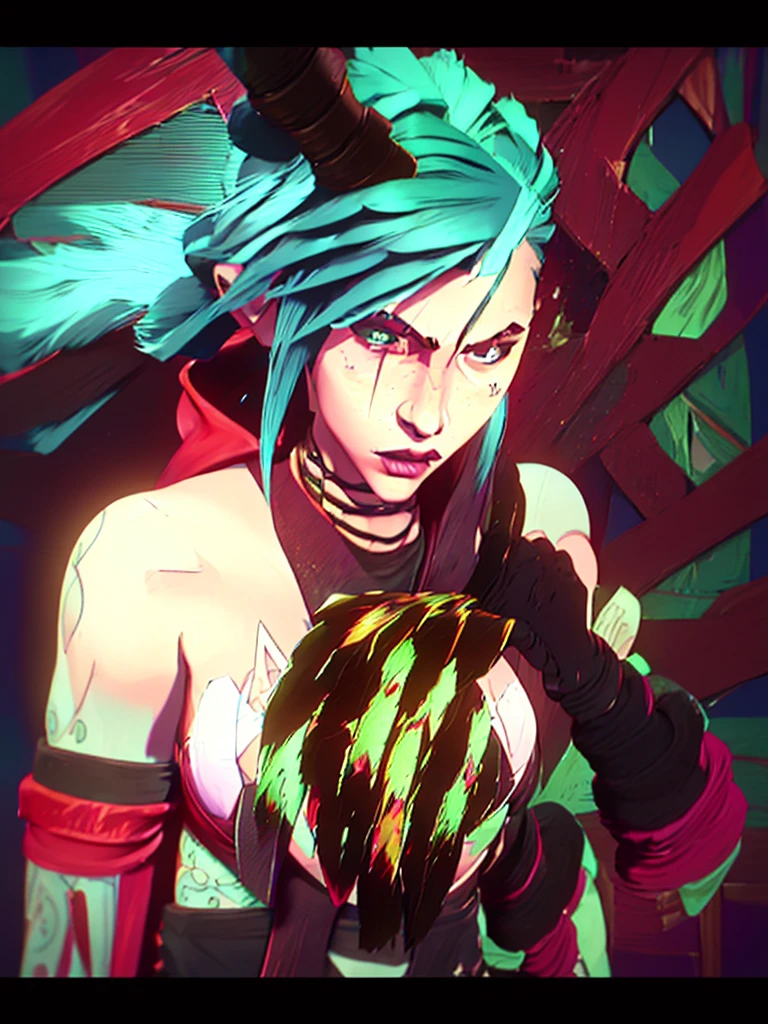 a closeup of a person with green hair and tattoos, 1  anime gothic girl, detailed cartoon character art, naughty anime girl, female cyberpunk anime girl, cyberpunk anime girl, anime girl gothic maiden, diesel punk woman, jet black haired cyberpunk girl, neogothic, anime ciberpunk, female cartoon character, Anime Woman Full Body Art, cartoon character