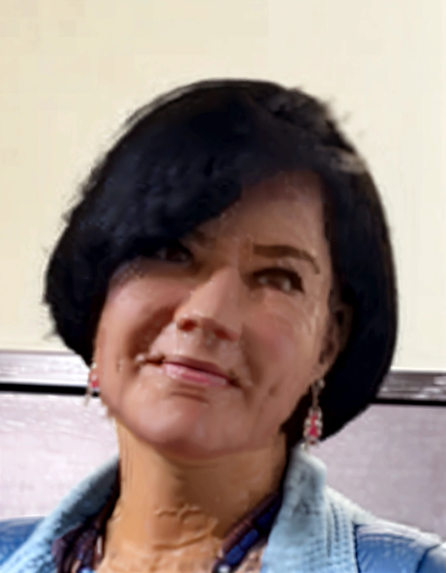Cartoon character of a 60 year old woman, short hair, white skin, black hair, an animated character, Stylized character, animation style rendering, stylized 3D, Arnold Maya rendering, stylized 3D rendering, rendering screenshot toon, 3D Character, 3D Character, Stylized 3D Rendering, 3D Character Rendering, cartoon character, Close up Character, Character Pose, (Pixar Style) (master part:1.2) (bokeh) (best quality) ( detailed skin) (detailed texture) (8K) (clay) (cinematic lighting) (sharp focus