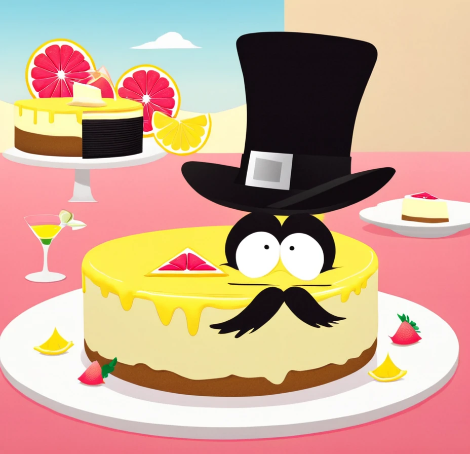 Grapefruit Cheesecake, Muscle are, Black Top Hat, Desert 