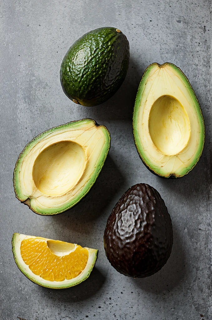 Avocado with an Orange Fanta