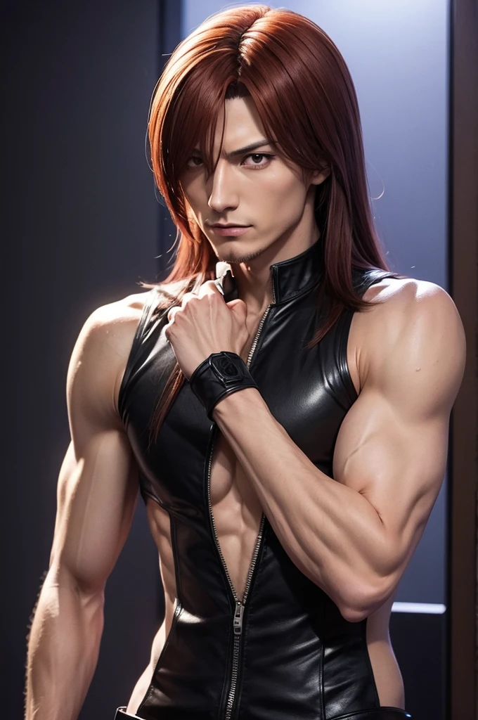 Iori Yagami The King of fighters pelado