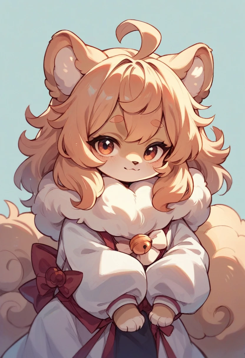 Fluffy Pomeranian Spitz