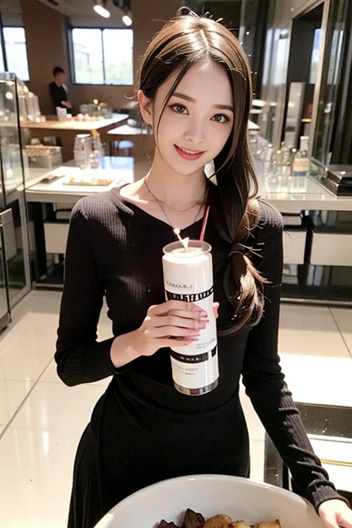 (fantasy:1.5),(anime,8k,masterpiece, top quality, best quality,beautiful and aesthetic:1.2,professional illustrasion:1.1,ultra detail:1.3,perfect lighting),extremely detailed,highest detailed,incredibly absurdres , highres, ultra detailed,intricate:1.6,(Alchemy Workshop:1.4),(A girl mixing Medicine in many small bottles,holding small potion),colorful:1.4,zentangle,(highly detailed beautiful face and eyes,firm breasts),oily skin,(black,hair,short bob with short pony tail hair)),thin pubic hair,cute,lovely,17 years old girl,alchemist costume,random Clothing,smile,in the kitchen,smile,seductive smiling,(with sparkling eyes and a contagious smile), Looking at Viewer,