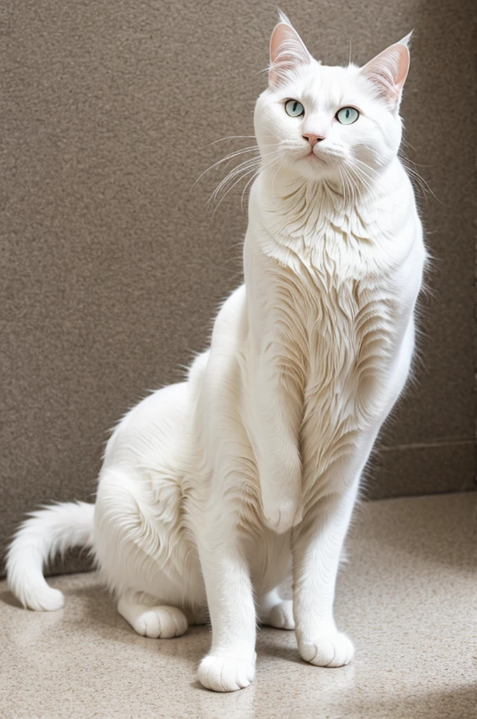 White cat