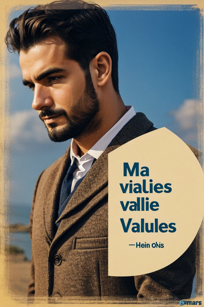 man with values
