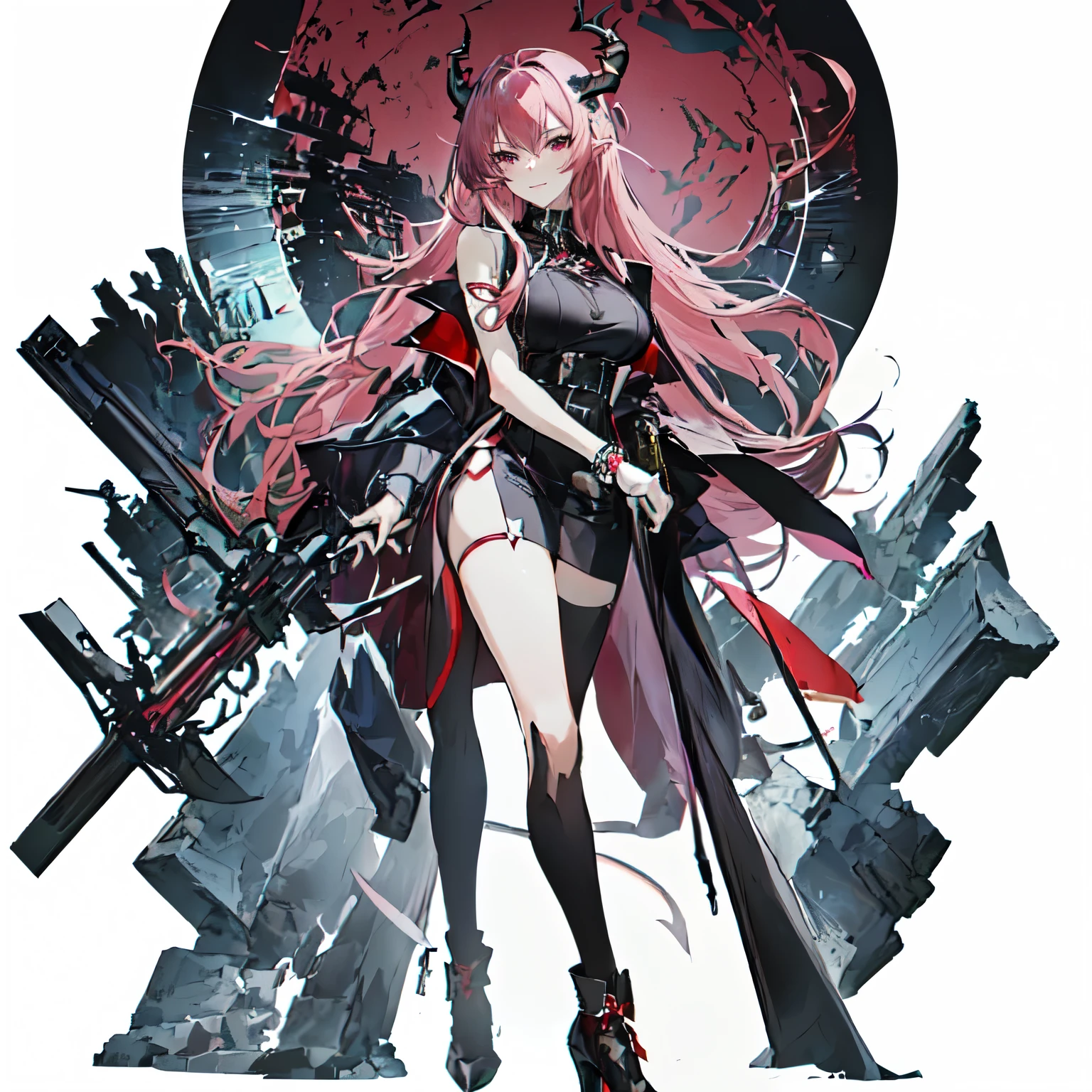 zero-two / Darling in the Franxx ] is wearing a mask, loish |, by Kamisaka Sekka, loish art style, a beautiful art illustration, digital art in pixiv, anime illustration, colorful illustration, supernatural art style, strange and dark art style, trend anime art, digital anime illustration, tumblr, by Yanagawa Nobusada