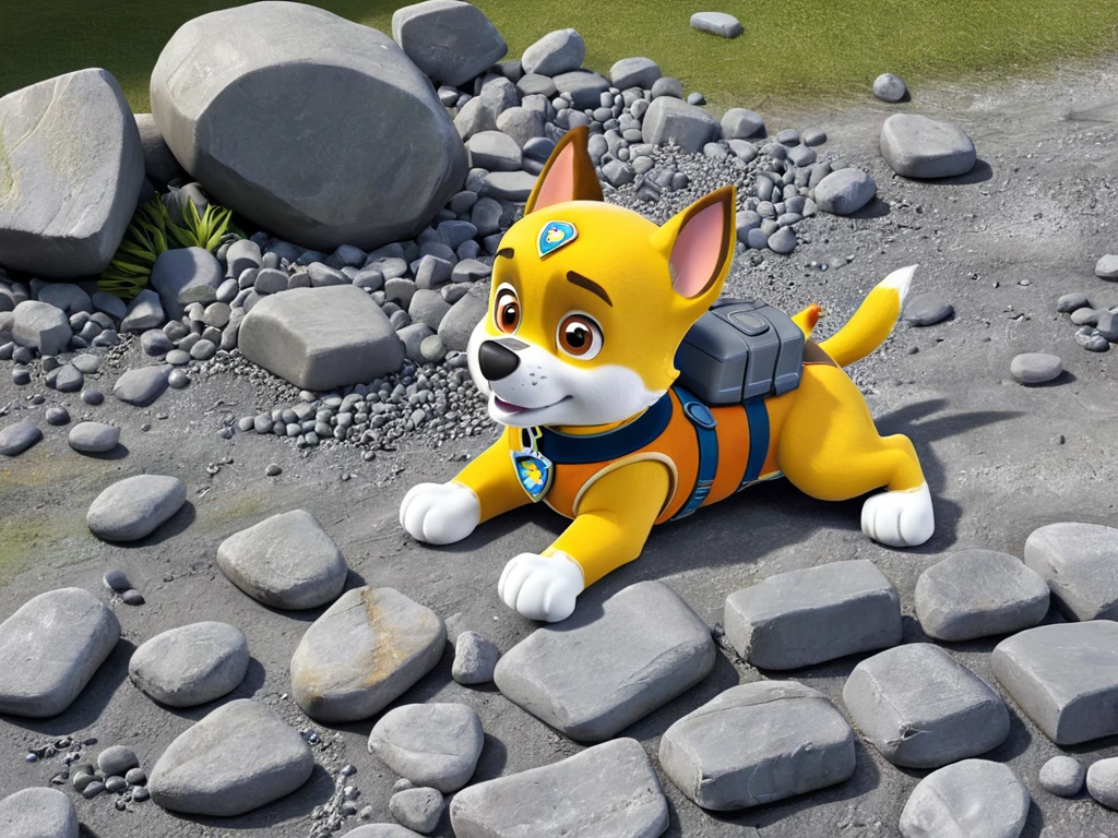 Rubble, paw patrol