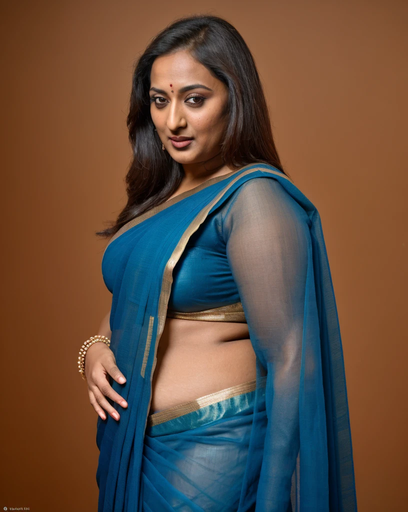 Foto RAW, photorealistic, photography, full body shot, 50 years old Woman, master shot, perfect eyes, goddess like beauty, pierced eyes, perfect thick chubby mallu Desi aunty bhabhi, Wearing a Stanapatta, a chest-band.Saree model, model Photography, Indian saree shoot, Indian traditional wear advertising photography, traditional wear brand shoot, face of Indian actress Sonakshi Sinha, masterpiece, realistic, realism, incredible details,  pleasure, photorealism, detailed skin, skin pores, high contrast, photorealistic Artstation 8k HD digital art trend of high definition and detailed realistic skin texture, ultra detail, realistic skin texture, armature, best quality, ultra high definition, (photorealistic:1.4),, high resolution, detail, raw photo, sweat, Re sharp, by Lee Jefferies Nikon D850 Film Stock Photo 4 Kodak Portra 400 Camera F1.6 Lens Rich Color Ultra Real Realistic Realistic Textures Dramatic Lighting Unreal Engine Trending at Art Station Cinestill 800,(pele altamente detalhada: 1.2), 8k UHD, DSLR, soft-lighting, alta qualidade, grain of film, Fujifilm XT3,she didn't like to wear blouse or bra, she is happy to wear only saree, she hates blouse or bra, detailed hairy armpits, hyper realistic skin, skin pores, sweat, veins, short hairs on armpit, stubble armpits, hyper realistic hairy armpits, 