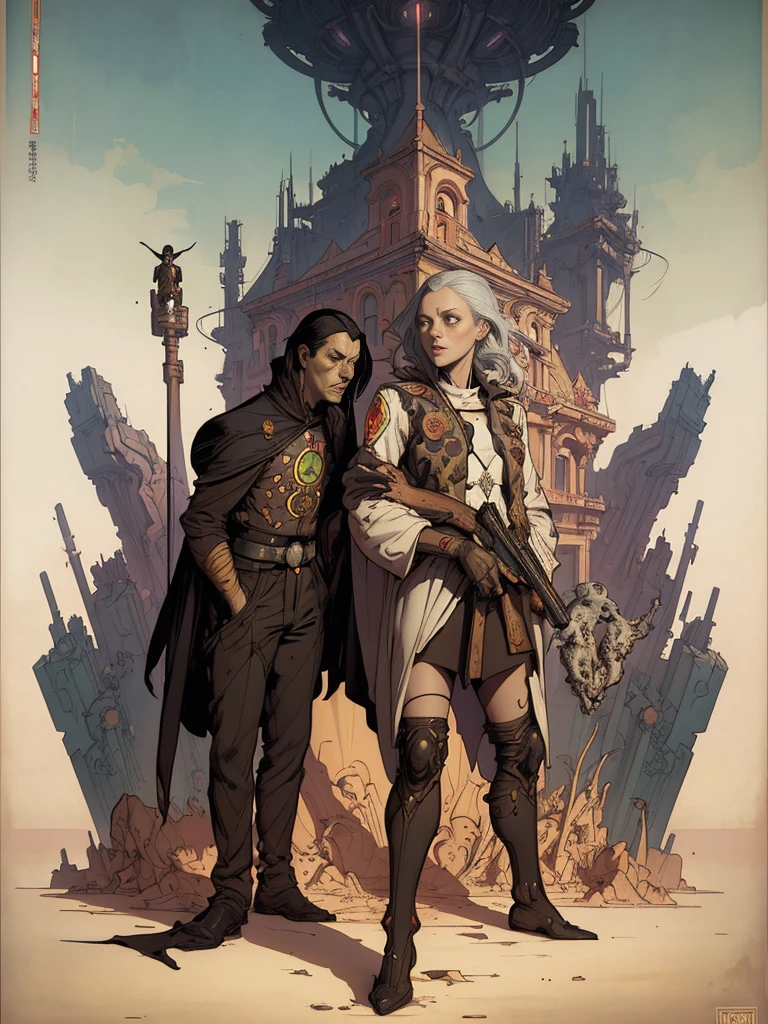 s e x fantasy 4k, jugendstil chraracters composition cyberpunk propaganda poster by chiara bautista, beksinski and norman rockwell and greg rutkowski weta studio, and lucasfilm