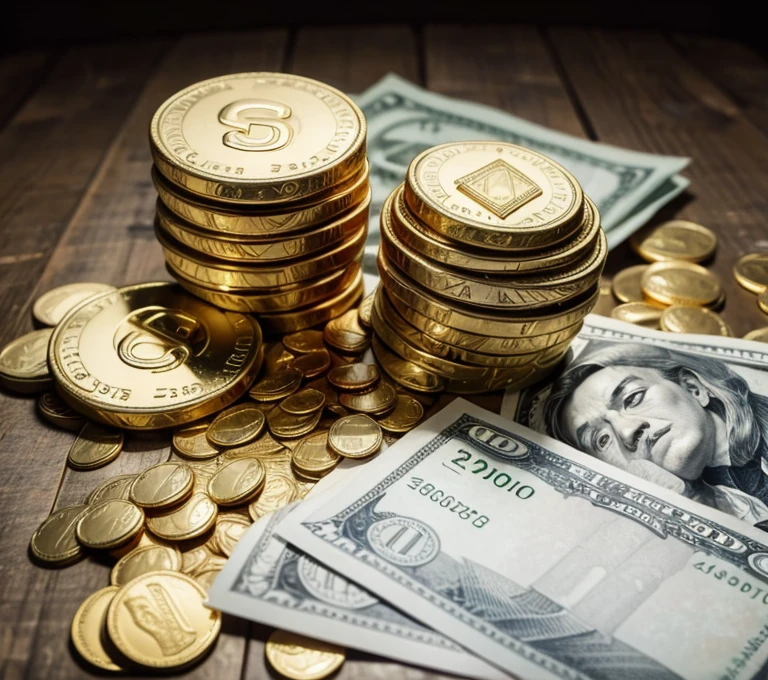 money and gold