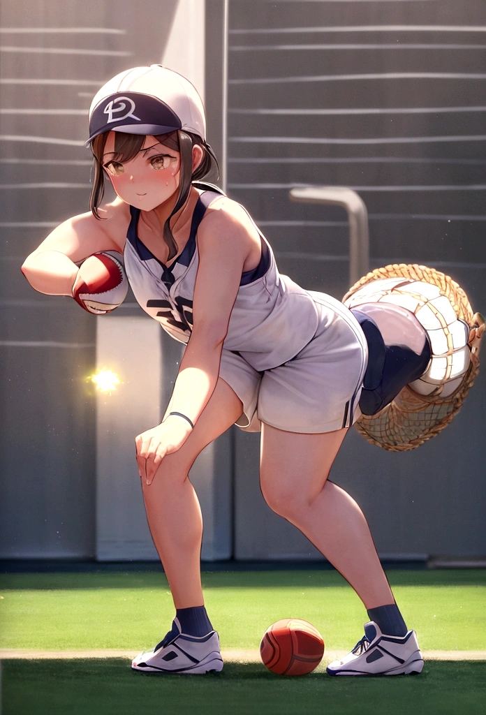 Taking ground balls