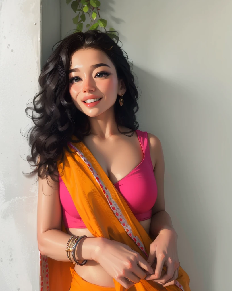 ((Best Quality, 8K, Masterpiece: 1.3)), Pretty, young woman, smooth skin