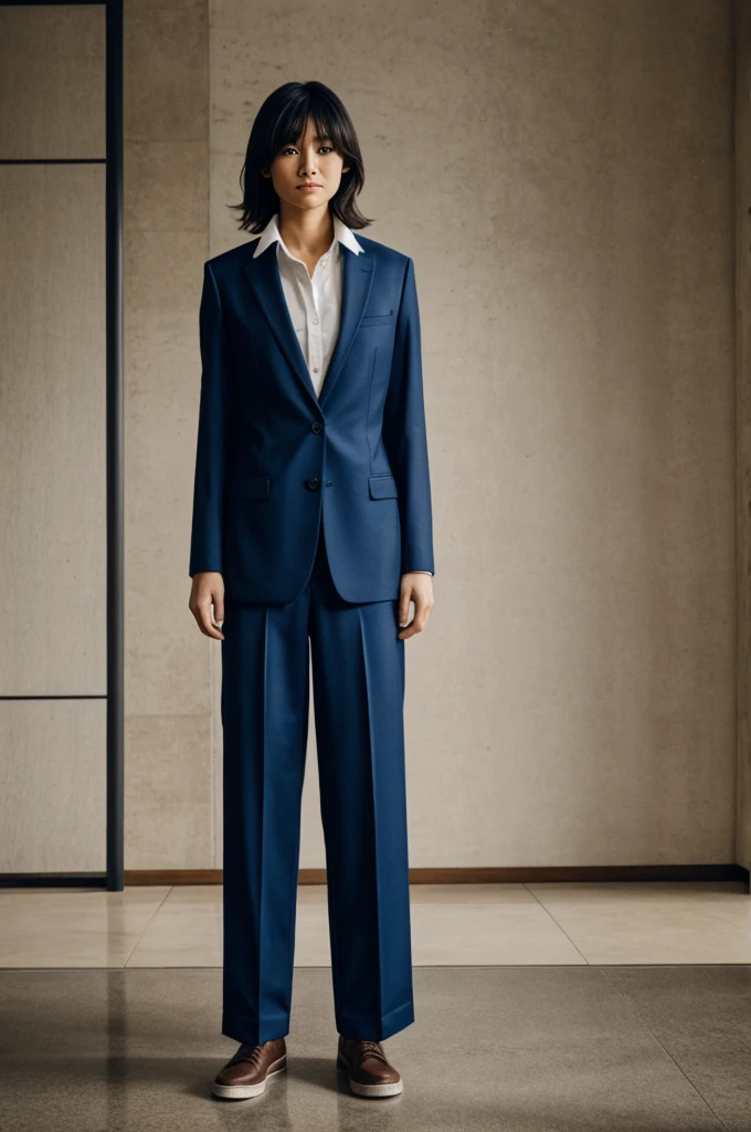 a standing person