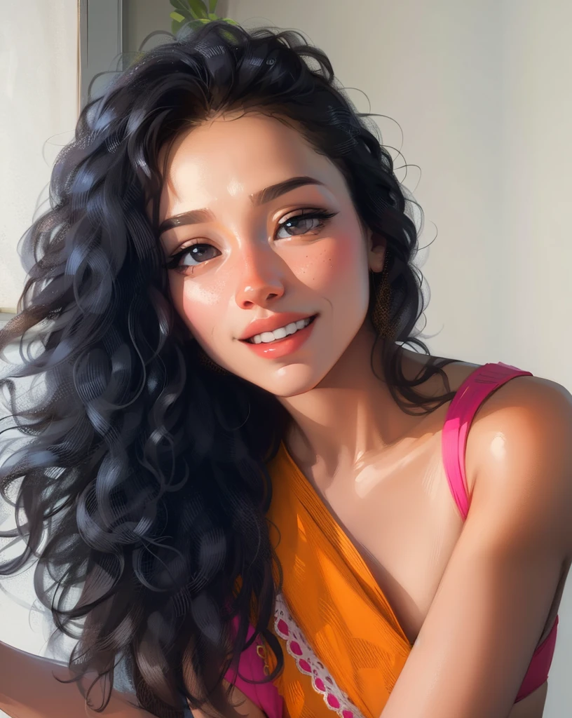 ((Best Quality, 8K, Masterpiece: 1.3)), Pretty, young woman, smooth skin