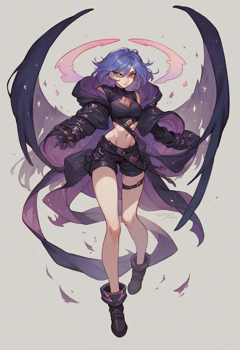Cosmic fallen angel