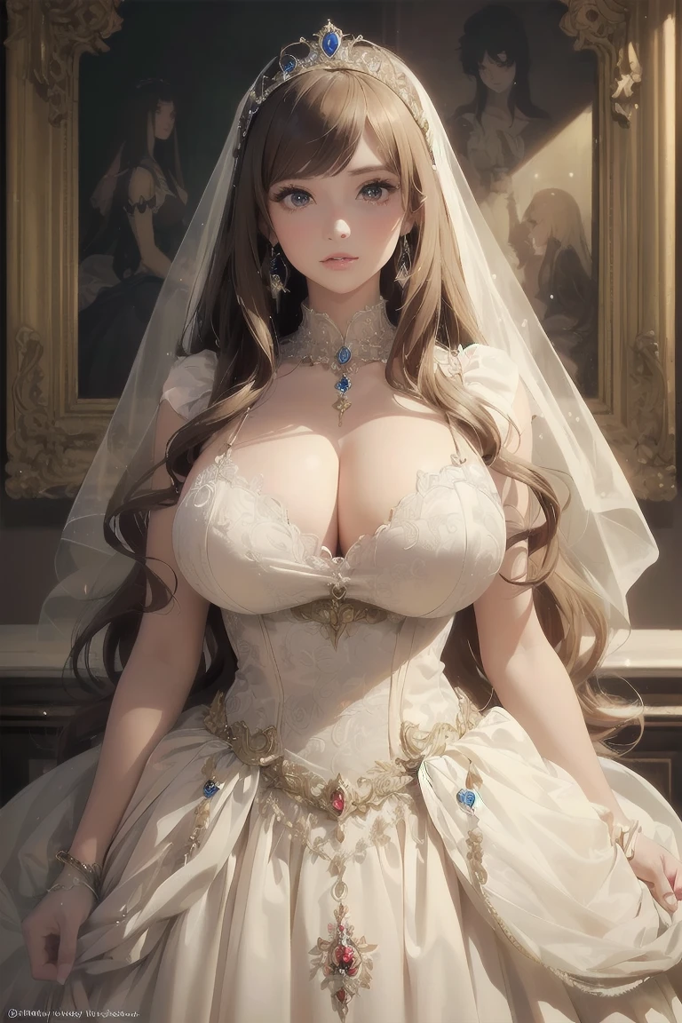 {{{nsfw:1.5}}},{{{bare breasts:1.5}}},{{{selfie:1,5}}},((anime art style)),(masterpiece),(highest quality), (Super detailed),((very delicate and beautiful)),1 girl,((whole body portrait)),Standing in the colonial city of Santo Domingo,((alone)),digital art,(((1 princess in Gorgeous Princess Rococo Ball Gown with Voluminous Full Length Hoop Skirt))),crinoline,long train,(((Super large realistic breasts filled with super large amount of soft fat、huge ,very big ,long ,skin dents))),((Beautiful embroidery and jewelry)),voluminous frills,See-through,(Gorgeous embroidery and beautiful lace),((large amount of straight hair,very voluminous hair,very long straight hair)),((detailed face and eyes)),Clear pupils,very gorgeous hair ornament,(A gorgeous tiara decorated with sparkling jewels),(Gorgeous gemstone jewelry with sparkly),Long veil,(beautiful background),whole body,((Gorgeous Princess Rococo Ball Gown with Voluminous Full Length Hoop Skirt))
information