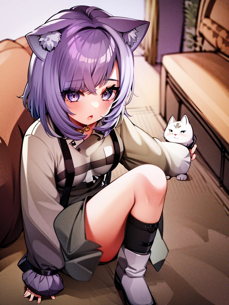 Cat and small porridge