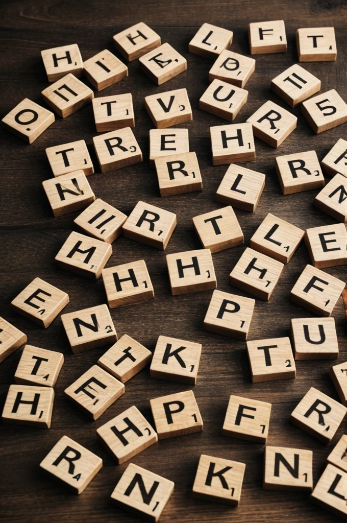 Some broken letters