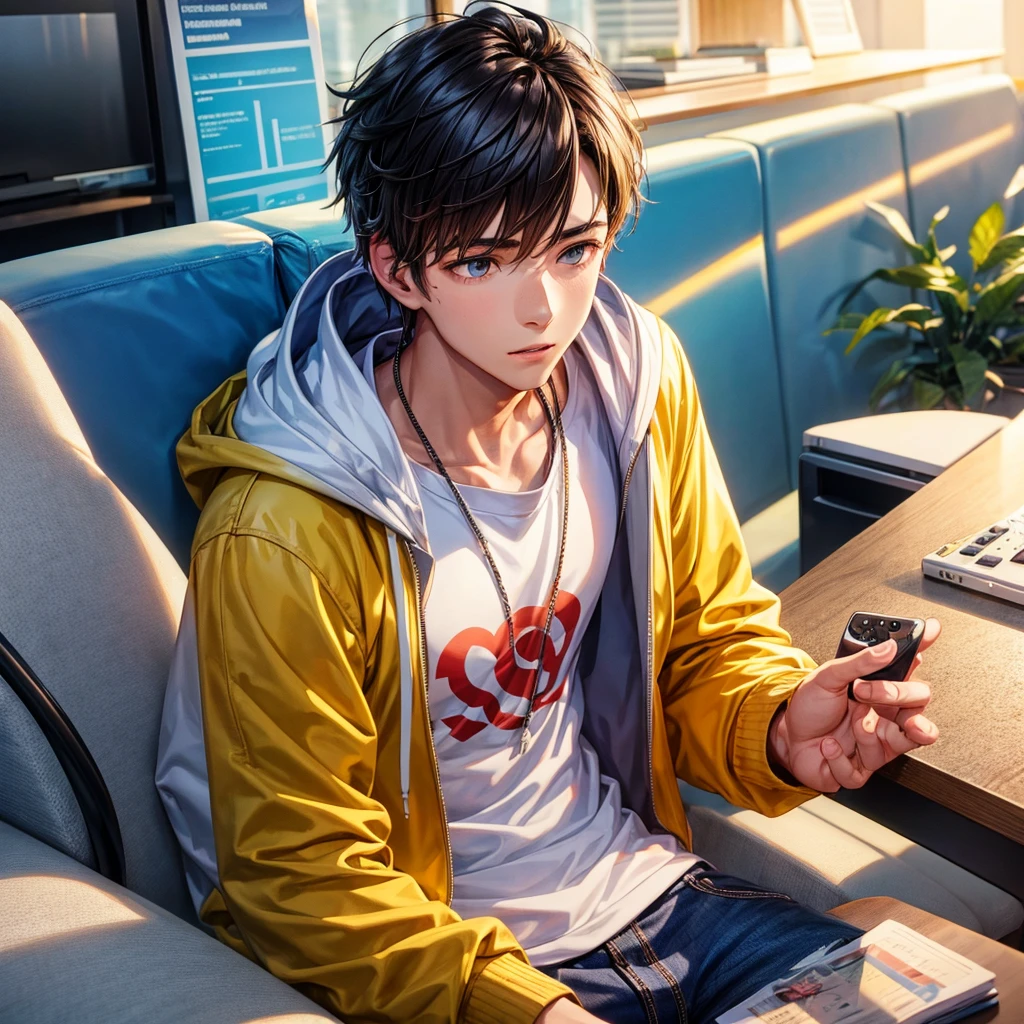 masutepiece, Best Quality, High quality, 1boy, Solo, Male Focus, Looking at Viewer, , , Yuuta_Kadowaki, ,