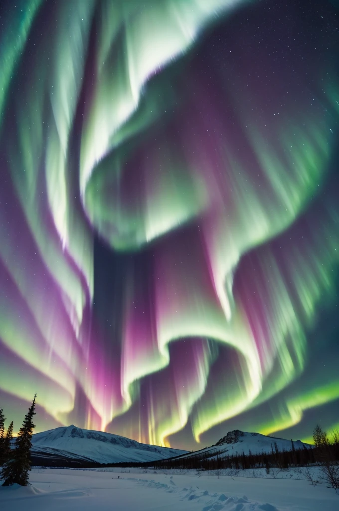 Create an image of the Northern Lights
