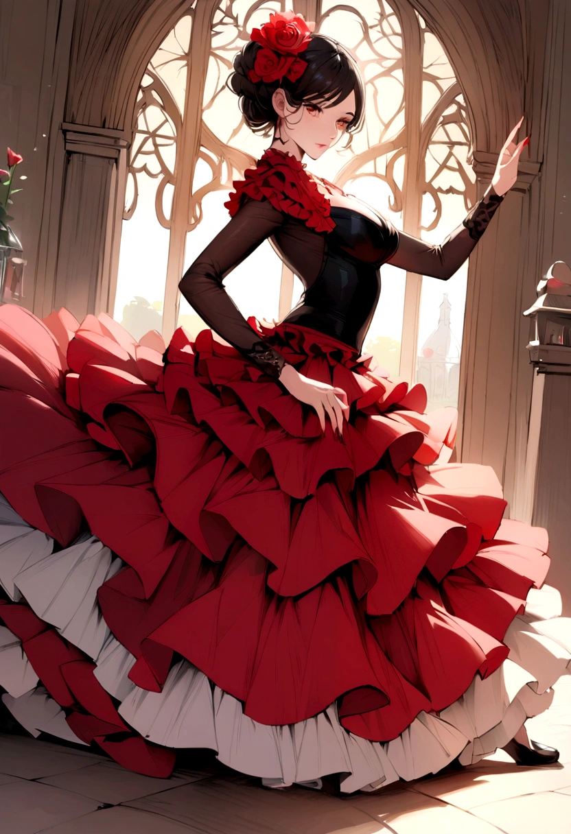 I am a beautiful flamenco. I am going to tell you many things so that you know us better..
