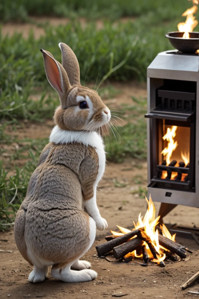 Rabbit playing Fre Fire 
