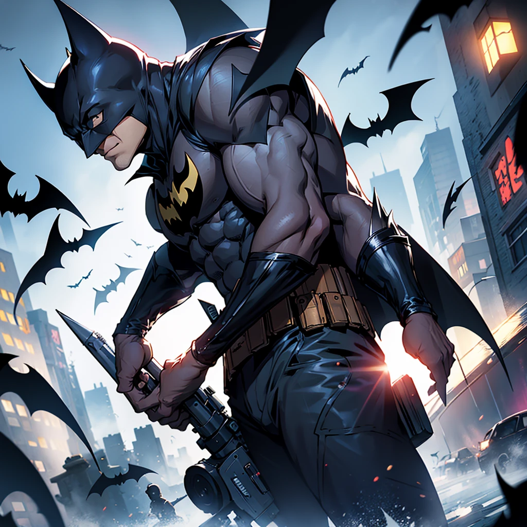 Dc chars anime
Style batman batfleck