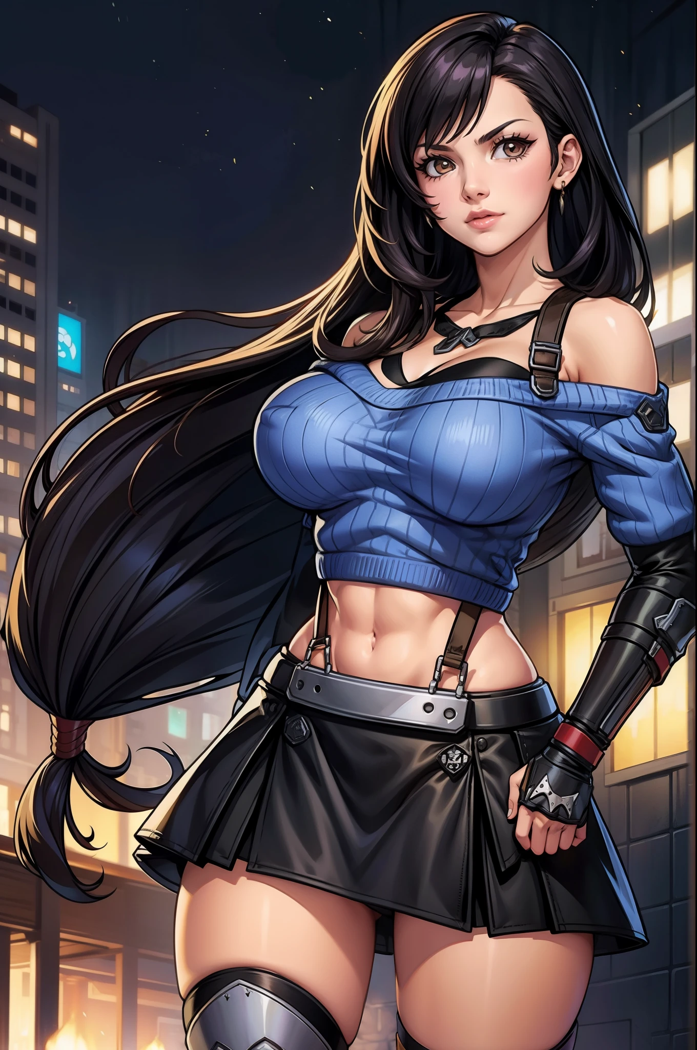 armored legwear,