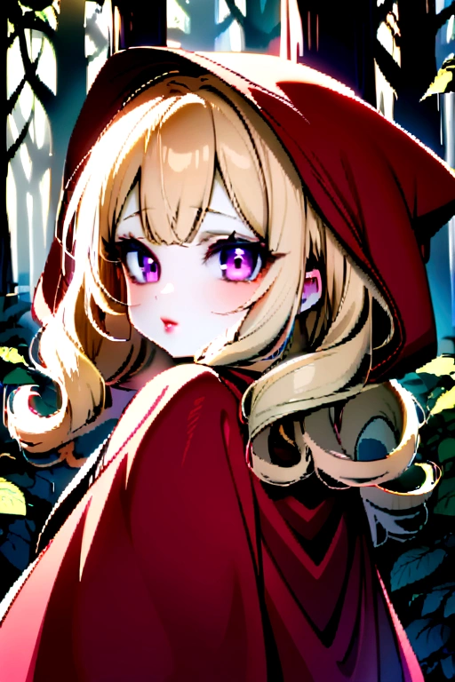 (Halloween theme:1.5), (fantasy:1.5), (Alice in wonderland:1.3), upper body portrait of a very busty beautiful women wearing halloween LITTLE RED RIDING HOOD costume, skin tight full lacy ultra detailed embroidery Dirndl, (fusion of red satin dirndl and gothic lolita:1.3), BREAK, ((D1.3, happy evil smile:1.2)), perfect face,perfect eyes,HD details,high details,sharp focus,studio photo,HD makeup,shimmery makeup,celebrity makeup, (bust up image:1.5), (centered image) (HD render)Studio portrait,magic, magical, fantasy,(huge breasts)(large breasts),(big breasts),(sagging breasts), tree, forest, halloween forest, jack-o'lantern, pink hair, halloween background, bright pumpkin, (RedHoodWaifu, (red hood, cap)), (arms down:1.3), (arms behind back:1.3), (hands between legs:1.3), (front view:1.3), wolf, from above,