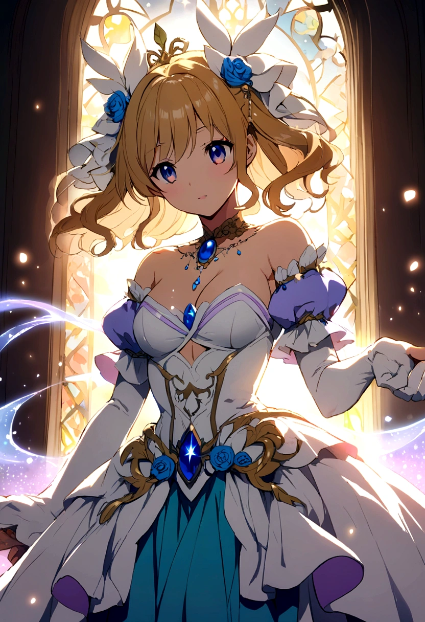 Anime girl with out