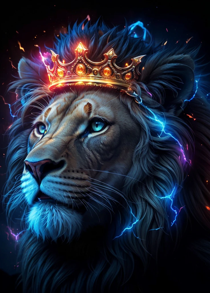 Lion, Divine Lion, Detailed Realistic lion 16K, Golden lion, Strong lion, 16K realistic detailed, Luz solar realista 8K, Detailed realistic solar energy, Divine Power Realism, 16K Photorealistic Gold Crown, King, heavenly, 4K PhotoRealism, Strong Lion, Luz naturals realista detalhada, Solar Power Screws, ULTRAHD Photorealism, Ultra-realistic detailed colors, Texturas Detalhadas photorrealistics 16K, Contraste naturals 8K, Ultra Detalhado 8K, Nitidez 8K photorrealistic, golden light, black and gold, naturals, Linda, Rendering, photorrealistic, UltraHigh definition, 4K, detailed textures, thunder, detailed shadows, detailed colors, SUNSET, SUNSET, SUNSET, naturals Linda, Great Divine, Photorealistic Detailed Contrast, realistic contrast, high resolution 16K, Detailed Colors Photorealism, fire, villany, divine creature, 8K Realista Detalhado, 16K, 8K, High definition, detailed contrast, realistic contrast, high resolution, detailed colors, fire, villany, divine creature, 8K Detailed Realistic, realistic detailed, posh,