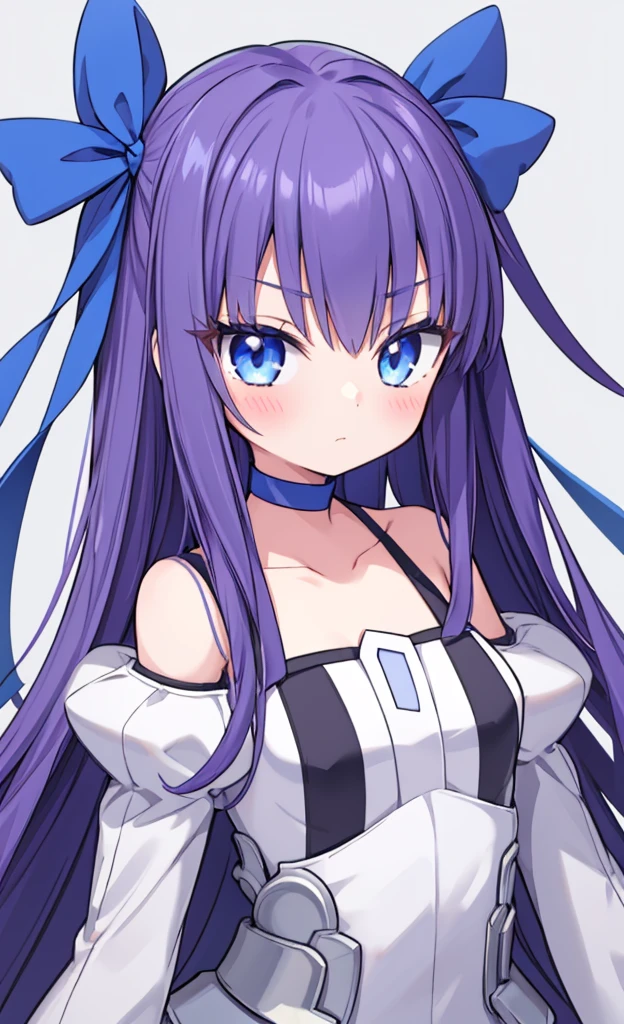 masterpiece,Highest quality,1 Girl,alone,Pokémon-like art style,(bold:1.6),(flat:1.5), MELTRYLLIS_FGO
LONG_HAIR, PURPLE_HAIR, BLUE_EYES, BANGS, RIBBON, HAIR_RIBBON, VERY_LONG_HAIR, BREASTS, BLUE_RIBBON, SMALL_BREASTS, BLUSH, COLLARBONE,下から見る