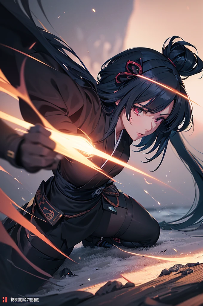 (Finest quality)),(超A high resolution),(ultra-detailliert),(Meticulous portrayal),((Best Anime)),(Finest works of art),sharpnes,Clair,Ultra-Precision Art,The art of astounding depiction, (Female Ninja in the Dark:1.3),
