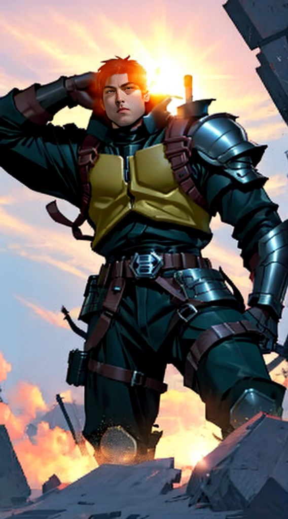 armored hero