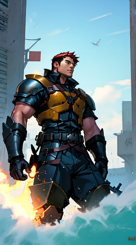 armored hero