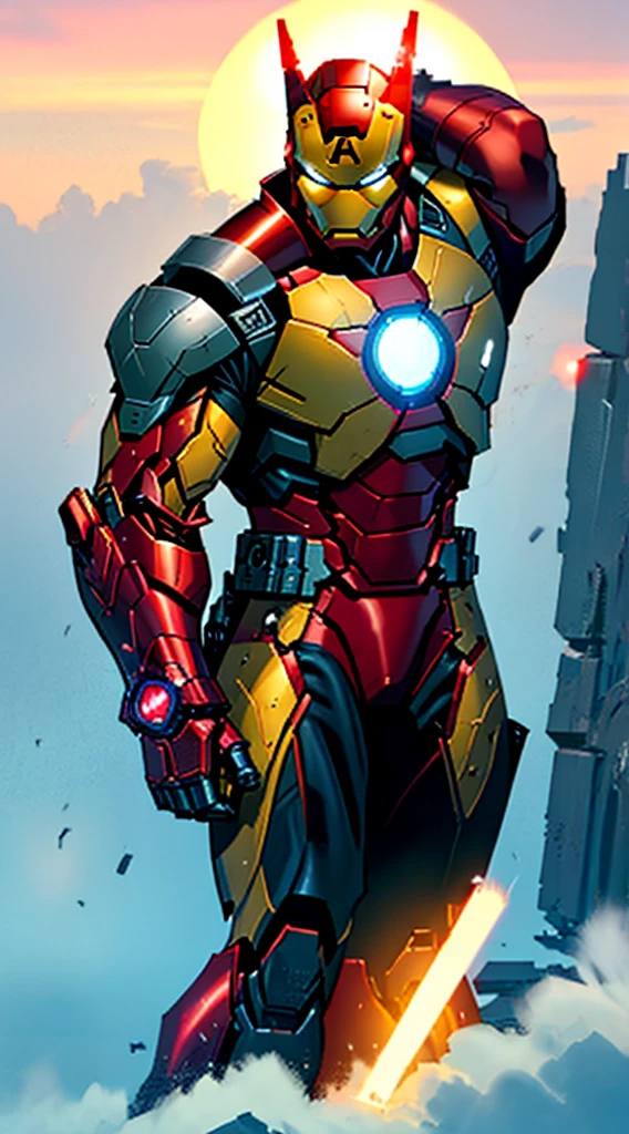 Armored hero Iron Man type , kamen rider 