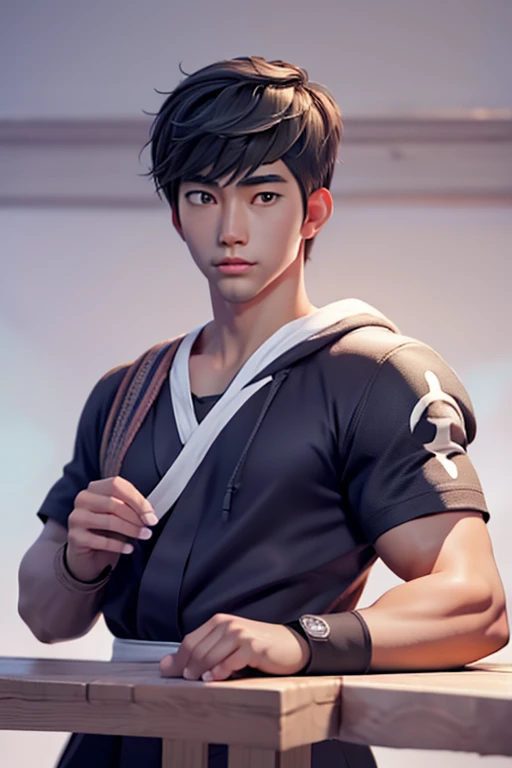 8K,High HD,higher rselutionHigh quality very anime semi realism japanese guy bishounen