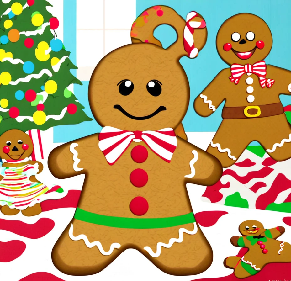 Vanilla Maple Butterscotch Gingerbread Man