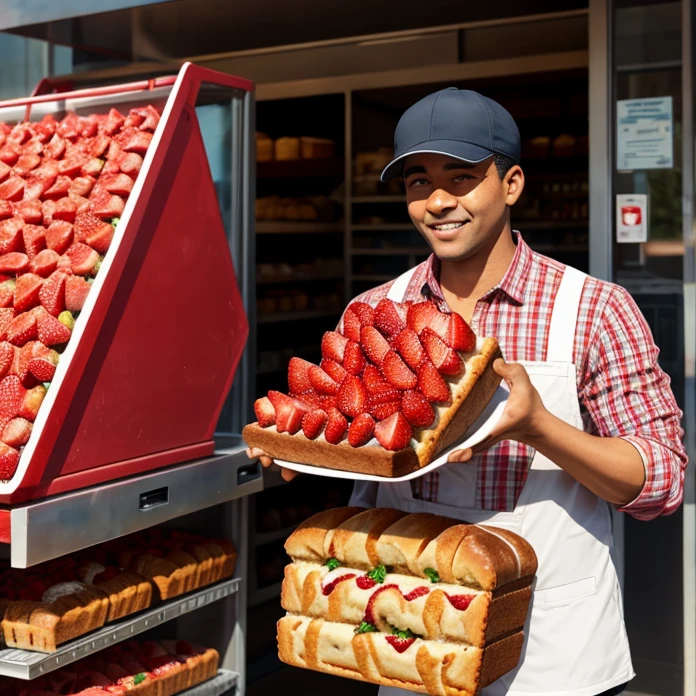 Strawberry Bread Man