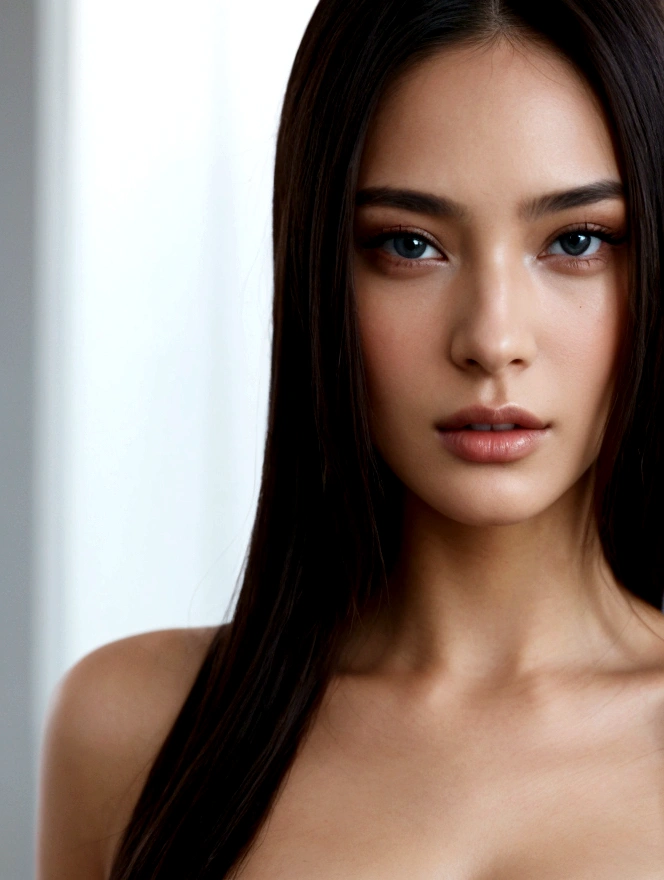 Woman close up, Fashion Model、Model Posing