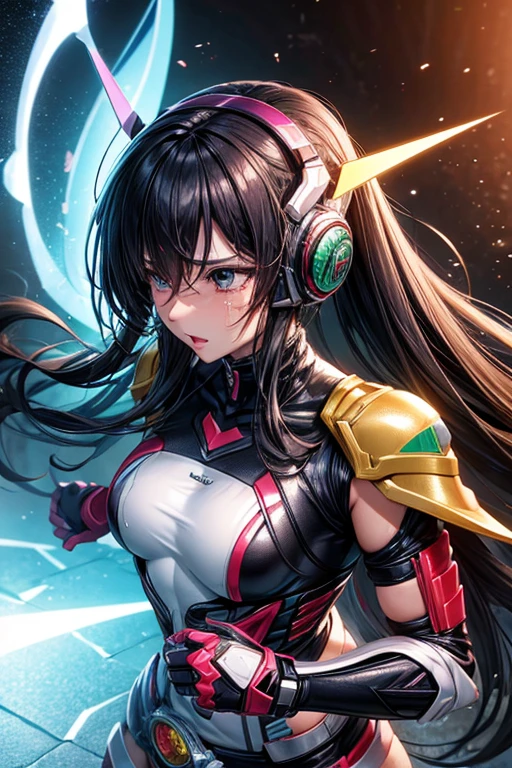 Female Kamen Rider defeat Tattered damage Covered in scars tears Forcibly force Sex Covered in semen Combatant cumdump faceless male bukkake trembling