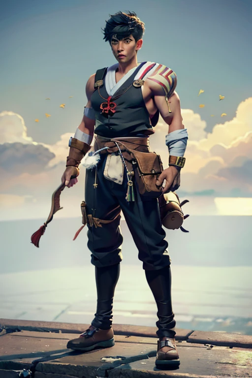 very japanese guys 8K,High HD,higher rselutionHigh quality very anime semi realism japanese guy bishounen muscular buffed