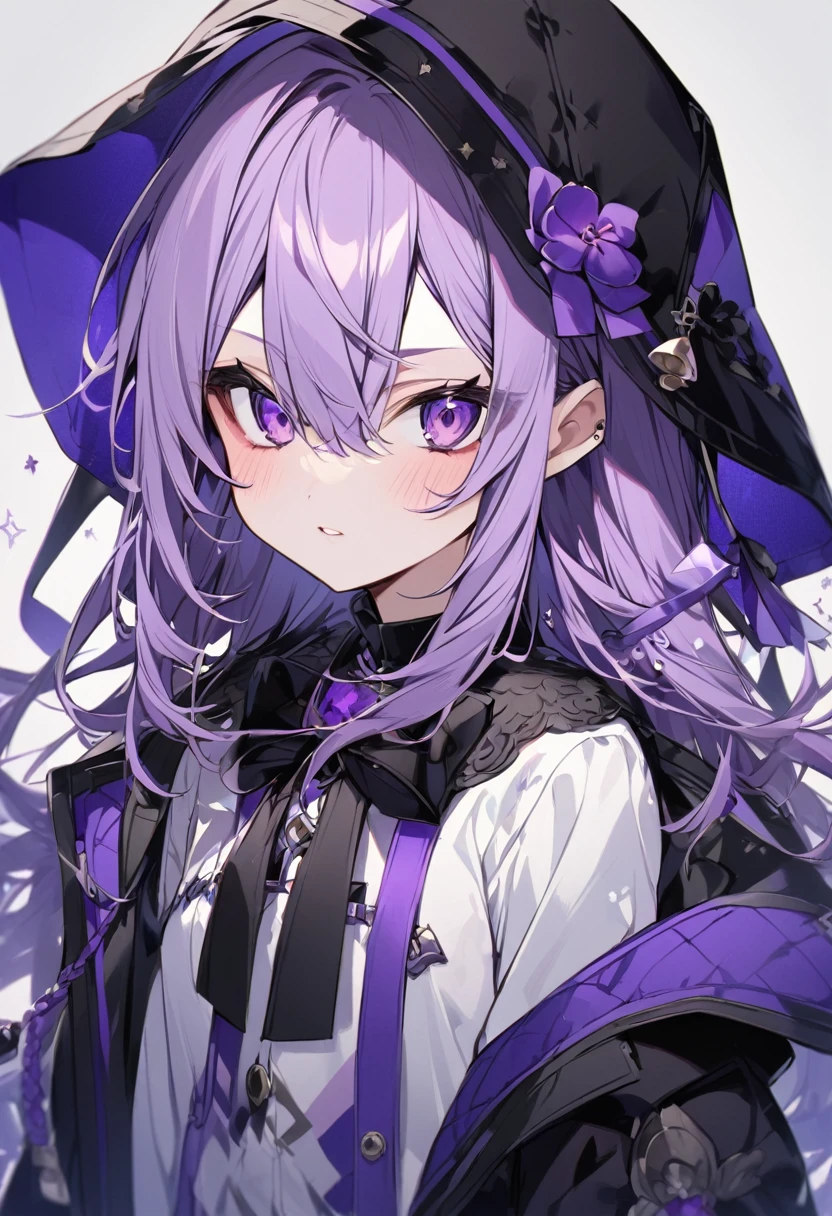 Keito。Purple Eyes。Purple Hair。