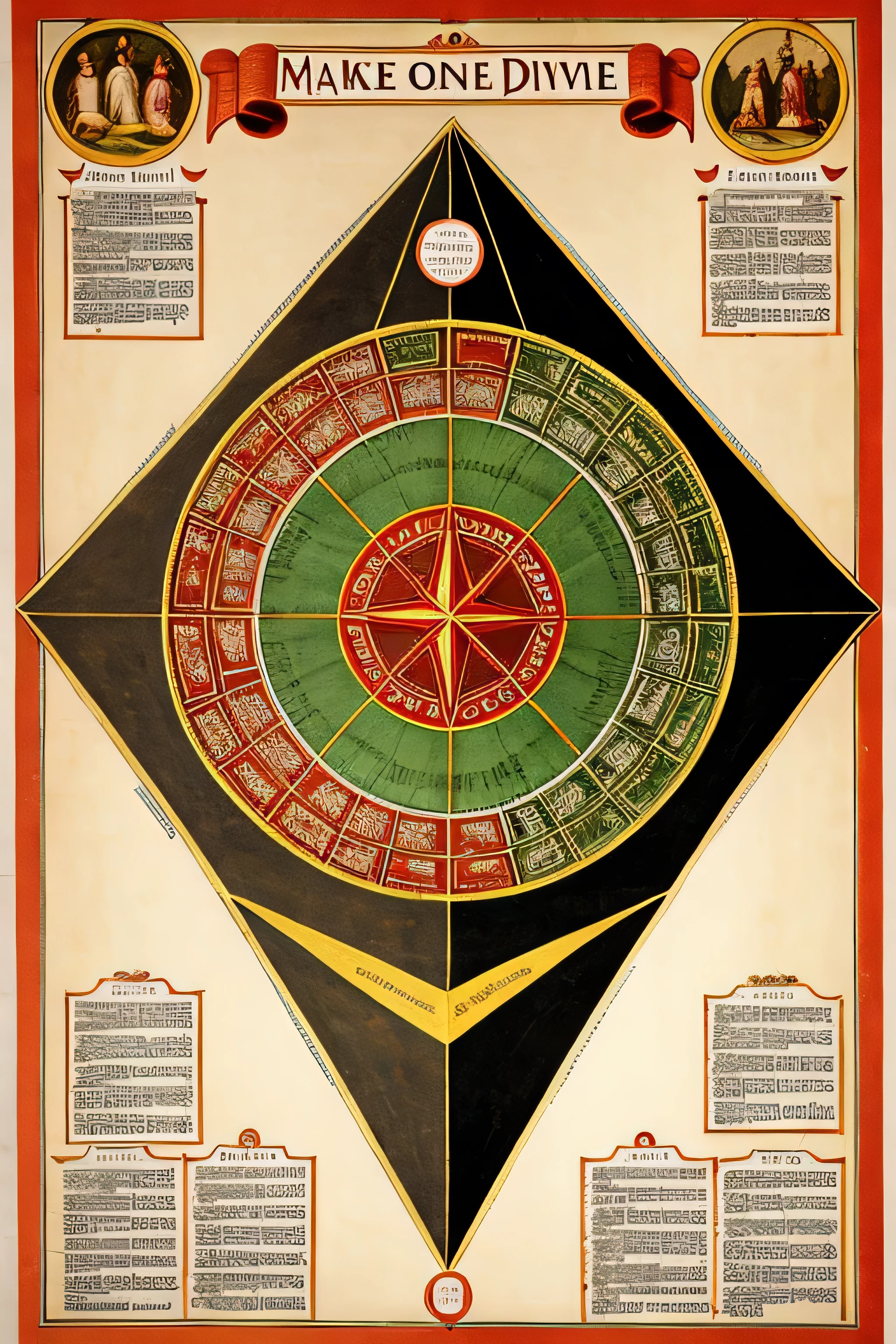 make a map of the nine circles of hell of the divine comedy in the shape of a cone and with their names

