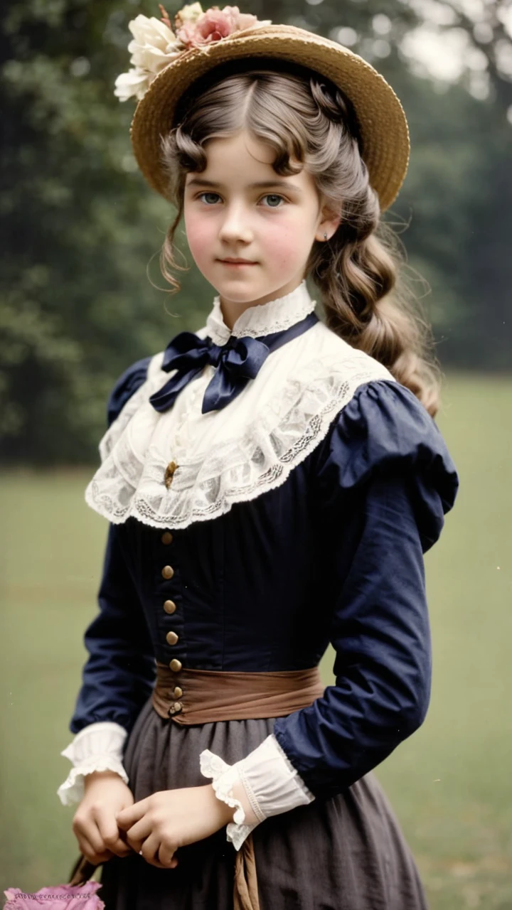 Girl from 1890s