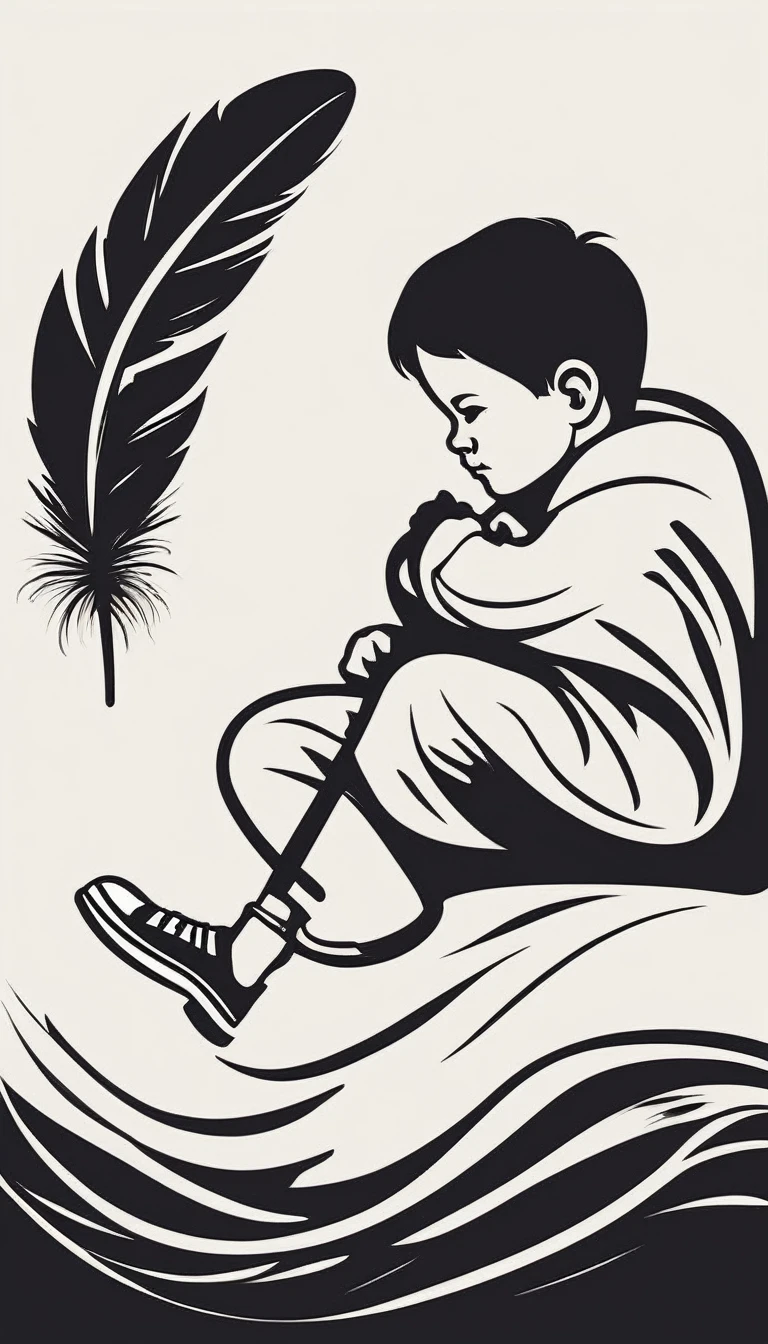 SeaArt Positive Prompt:
Embark on an emotional journey through intricate artistry: Skillfully compose a monochromatic masterpiece portraying a young black boy seated on a wooden crate amidst a serene expanse. This tender depiction captures the boy's innocence and resilience, his presence echoing a sense of quiet strength. Native Brazilian birds, including swallows, parrots, and a variety of avian natives, grace the sky above in a graceful ballet of flight. Their intricate movements symbolize the interconnectedness of nature and life.
One compassionate bird envelops the boy's face with its wings, its feathers serving as a gentle caress, imparting a profound sense of solace and connection. The boy's attire, though simple, exudes a quiet dignity, a reflection of his character. His arms rest gently by his side, and his gaze is fixed ahead, offering a glimpse into his contemplative thoughts. The surroundings are a testament to nature's harmonious beauty, as the birds gracefully weave their dance in the sky. This artwork encapsulates a moment of poignant reflection and youthful wonder, resonating with themes of resilience, unity with the natural world, and the intrinsic beauty of life's interconnectedness.
SeaArt Negative Prompt:
Capture the essence of solitude with intricate detail: Immerse yourself in the creation of a grayscale tableau, an emotionally evocative scene featuring a young black boy seated on a wooden crate against a backdrop of solitude. The careful rendering of his figure captures the boy's vulnerability and introspection, his posture embodying the weight of his solitude. Native Brazilian birds, swallows, parrots, and avian natives, form a stark yet poignant contrast against the empty backdrop, their presence a bittersweet reminder of life's complexities.
One bird, with a touch of melancholy, delicately conceals the boy's face with its wings, an embodiment of his emotional isolation. The boy's attire, modest yet symbolic of his dignity, adds depth to